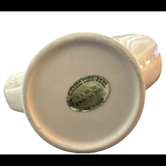 Col Ichabod Conk Barber Ceramic Shaving Cream Mug Cup VTG Gold Trim Victorian - Picture 5 of 5